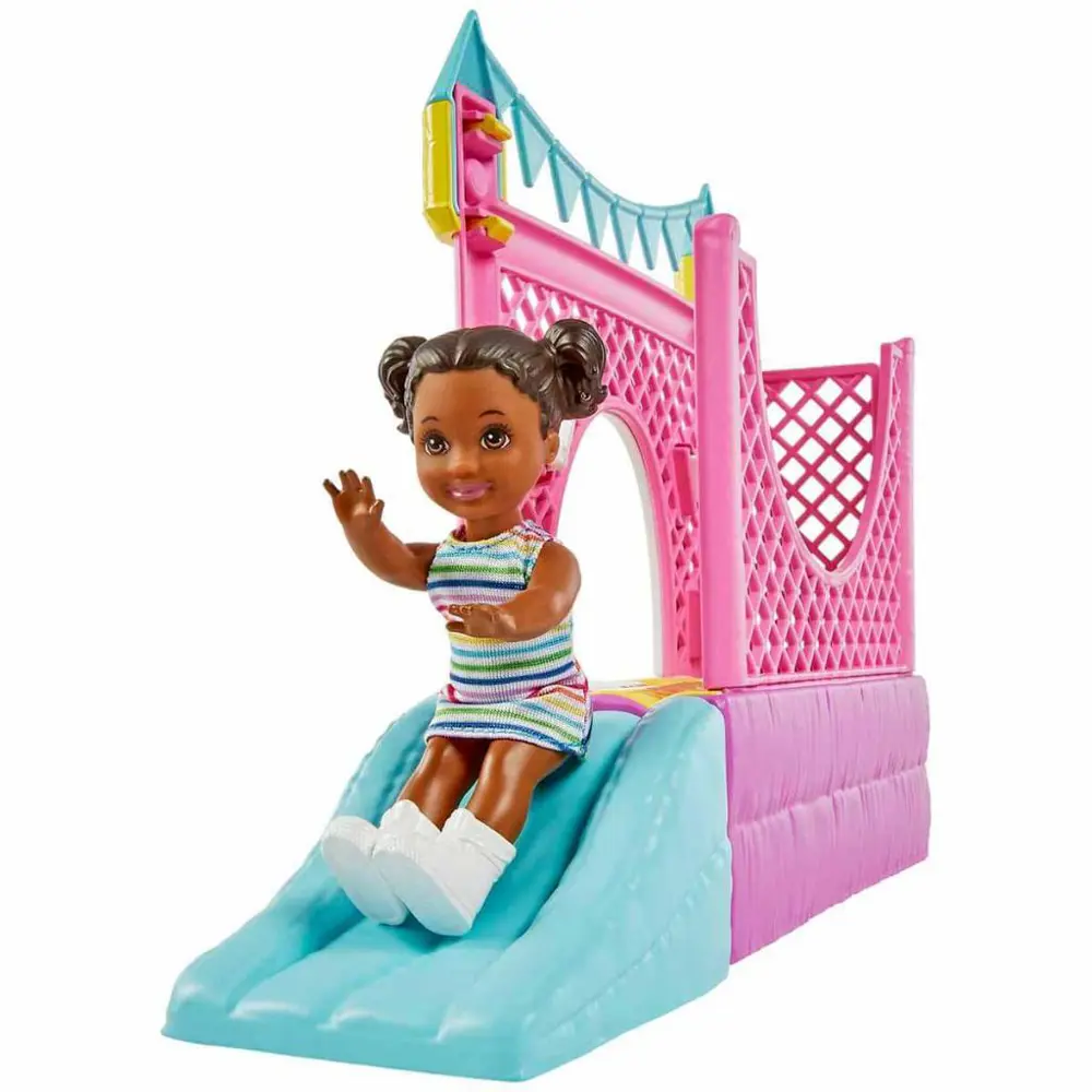 Barbie Bebek Bakıcısı Skipper Oyun Evi Seti HHB67 Barbie Bebek Bakıcısı Skipper Oyun Evi Seti HHB67