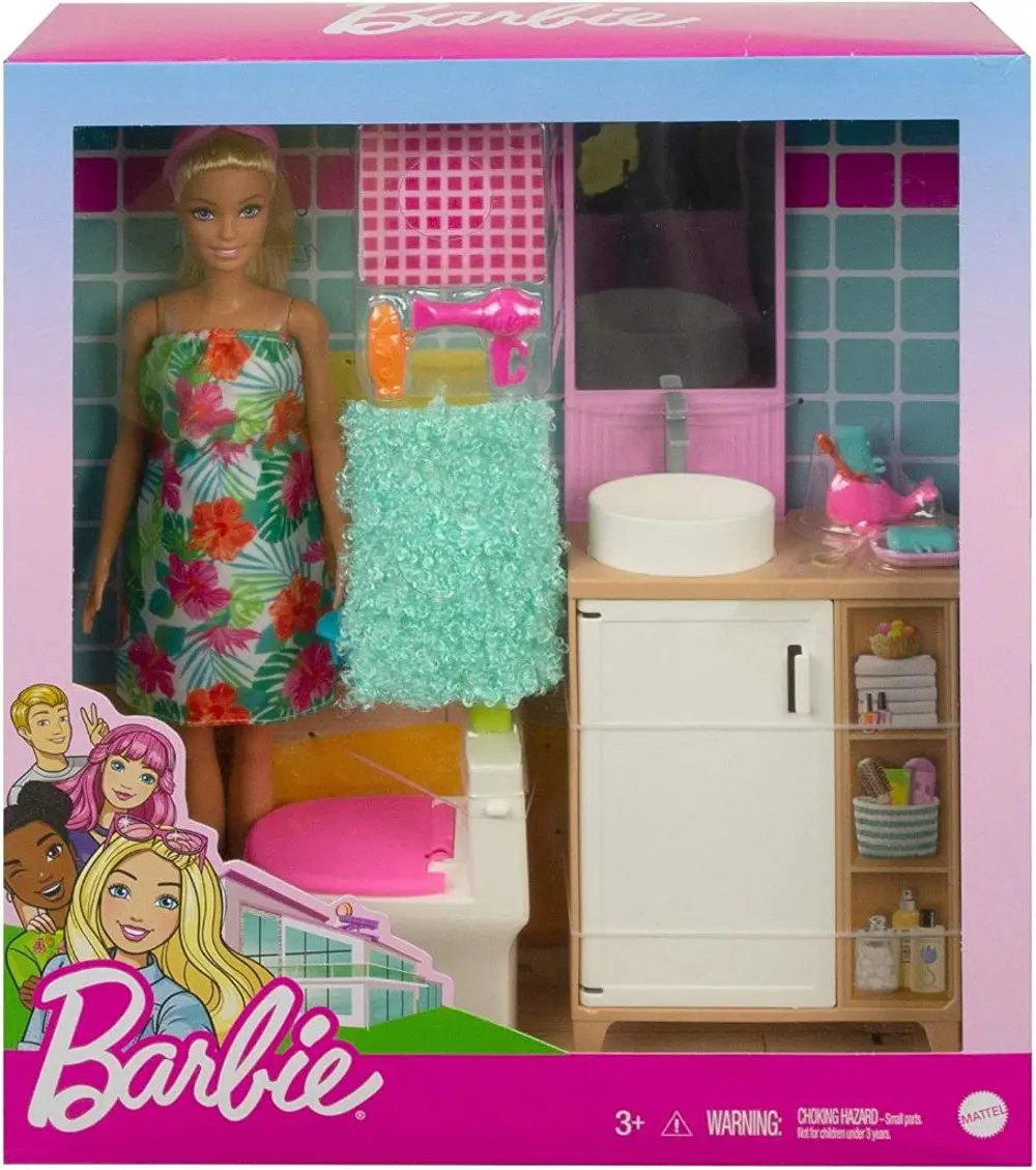 Barbie Bebek ve Oda Oyun Setleri GTD87-GRG87