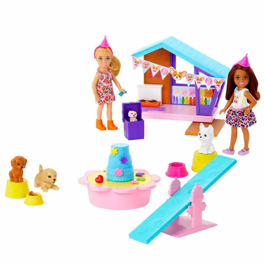 Barbie Celebration Fun Chelsea Oyun Seti HJY88 Barbie Celebration Fun Chelsea Oyun Seti HJY88