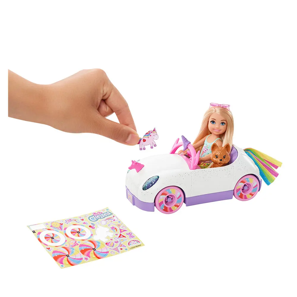 Barbie Chelsea Bebek ve Arabası GXT41 Barbie Chelsea Bebek ve Arabası GXT41