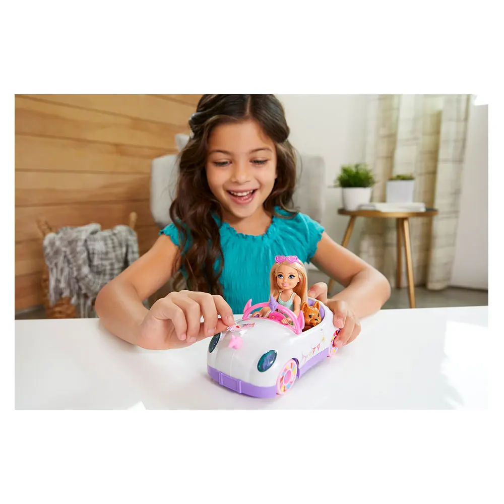 Barbie Chelsea Bebek ve Arabası GXT41 Barbie Chelsea Bebek ve Arabası GXT41