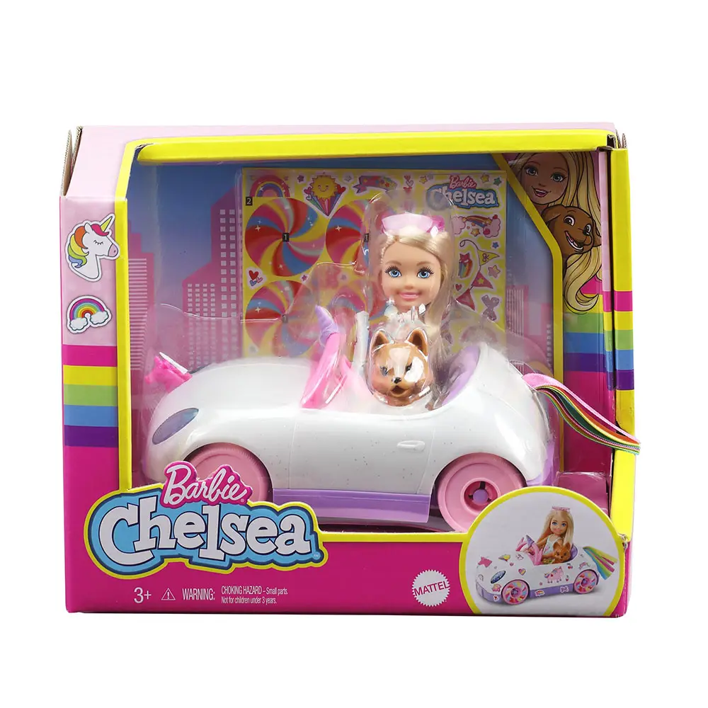 Barbie Chelsea Bebek ve Arabası GXT41 Barbie Chelsea Bebek ve Arabası GXT41