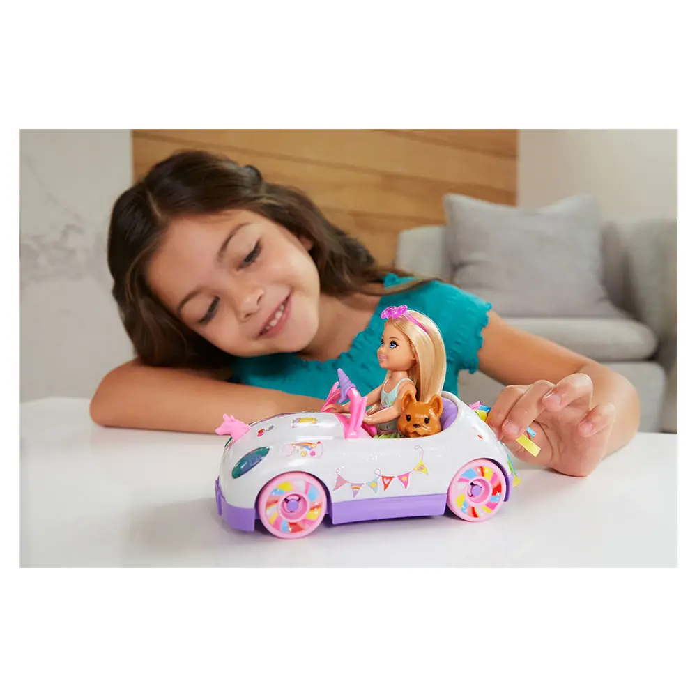 Barbie Chelsea Bebek ve Arabası GXT41 Barbie Chelsea Bebek ve Arabası GXT41