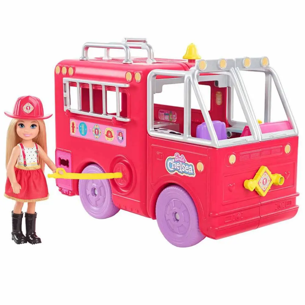 Barbie Chelsea İtfaiye Aracı HCK73