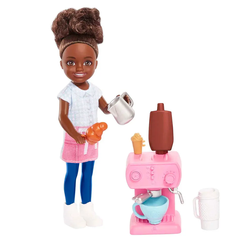 Barbie Chelsea Meslekleri Öğreniyor Bebek Serisi Barista GTN86-HK