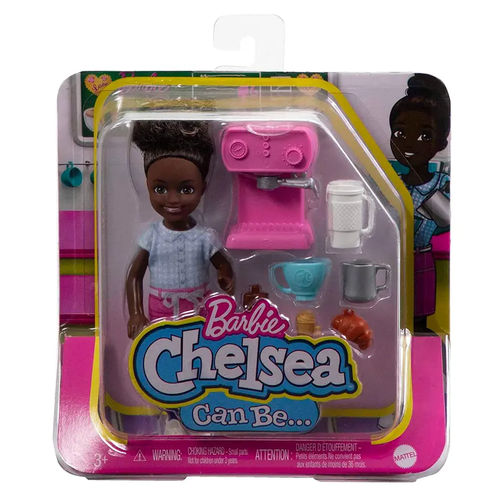 Barbie Chelsea Meslekleri Öğreniyor Bebek Serisi Barista GTN86-HK