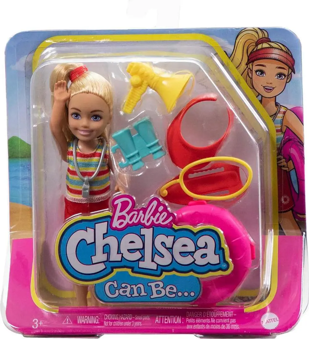 Barbie Chelsea Meslekleri Öğreniyor Bebek Serisi Cankurtaran GTN8 Barbie Chelsea Meslekleri Öğreniyor Bebek Serisi Cankurtaran GTN8