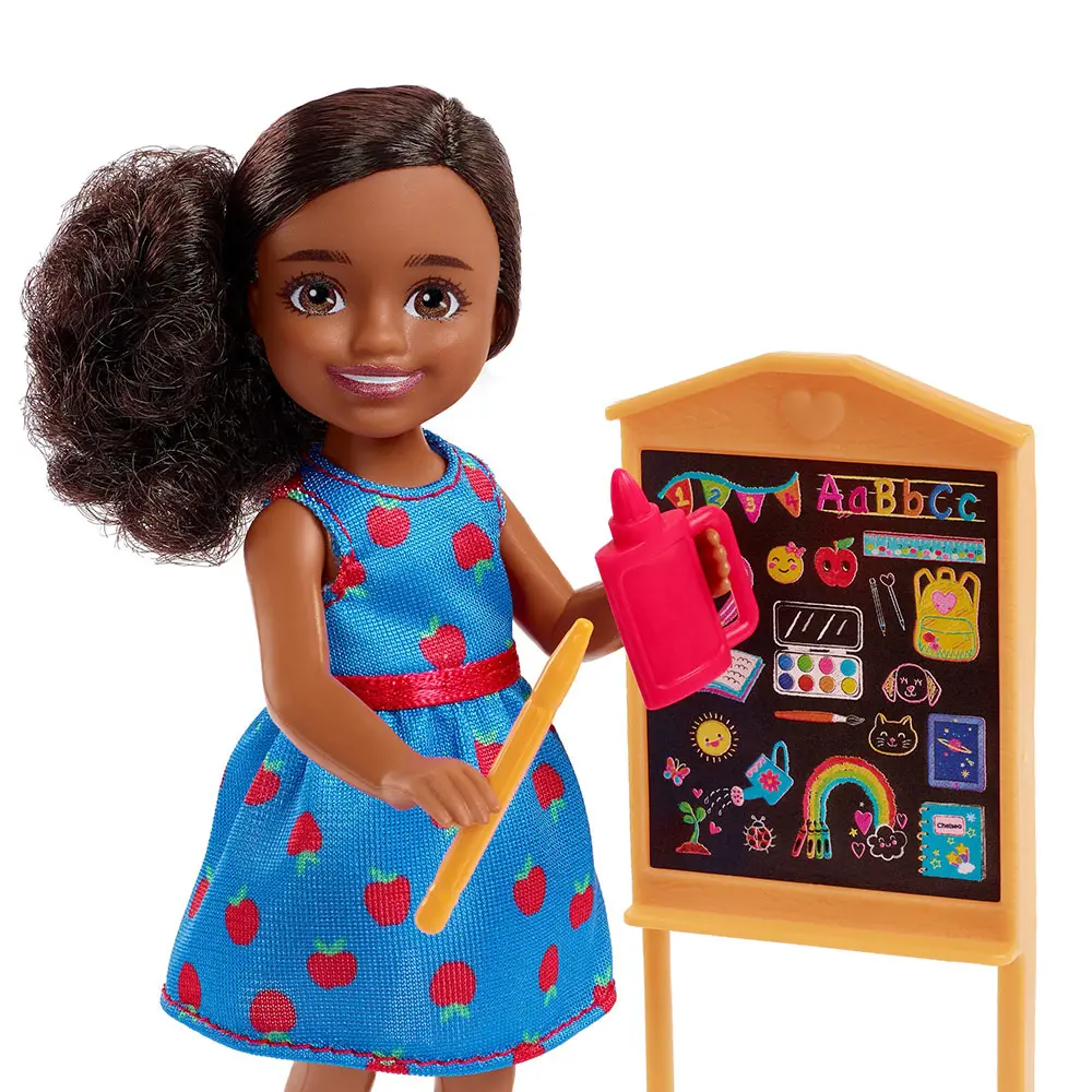 Barbie Chelsea Meslekleri Öğreniyor Bebek Serisi Öğretmen GTN86-H