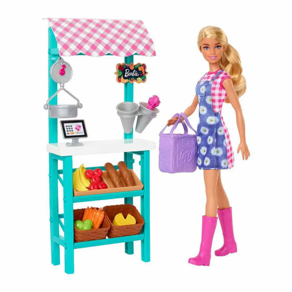 Barbie Çiftçi Pazarı Oyun Seti HCN22 Barbie Çiftçi Pazarı Oyun Seti HCN22