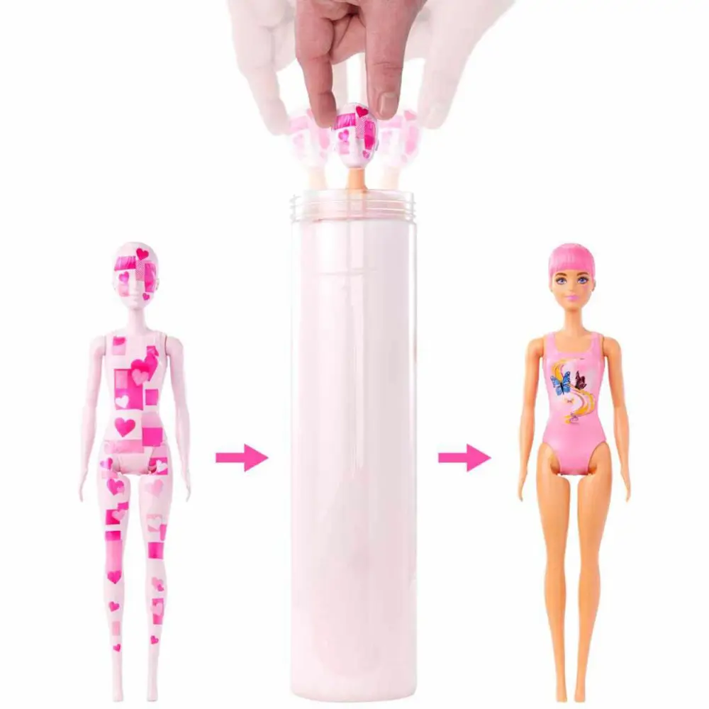 Barbie Color Reveal Renk Değiştiren Sürpriz Bebekler Denim Serisi