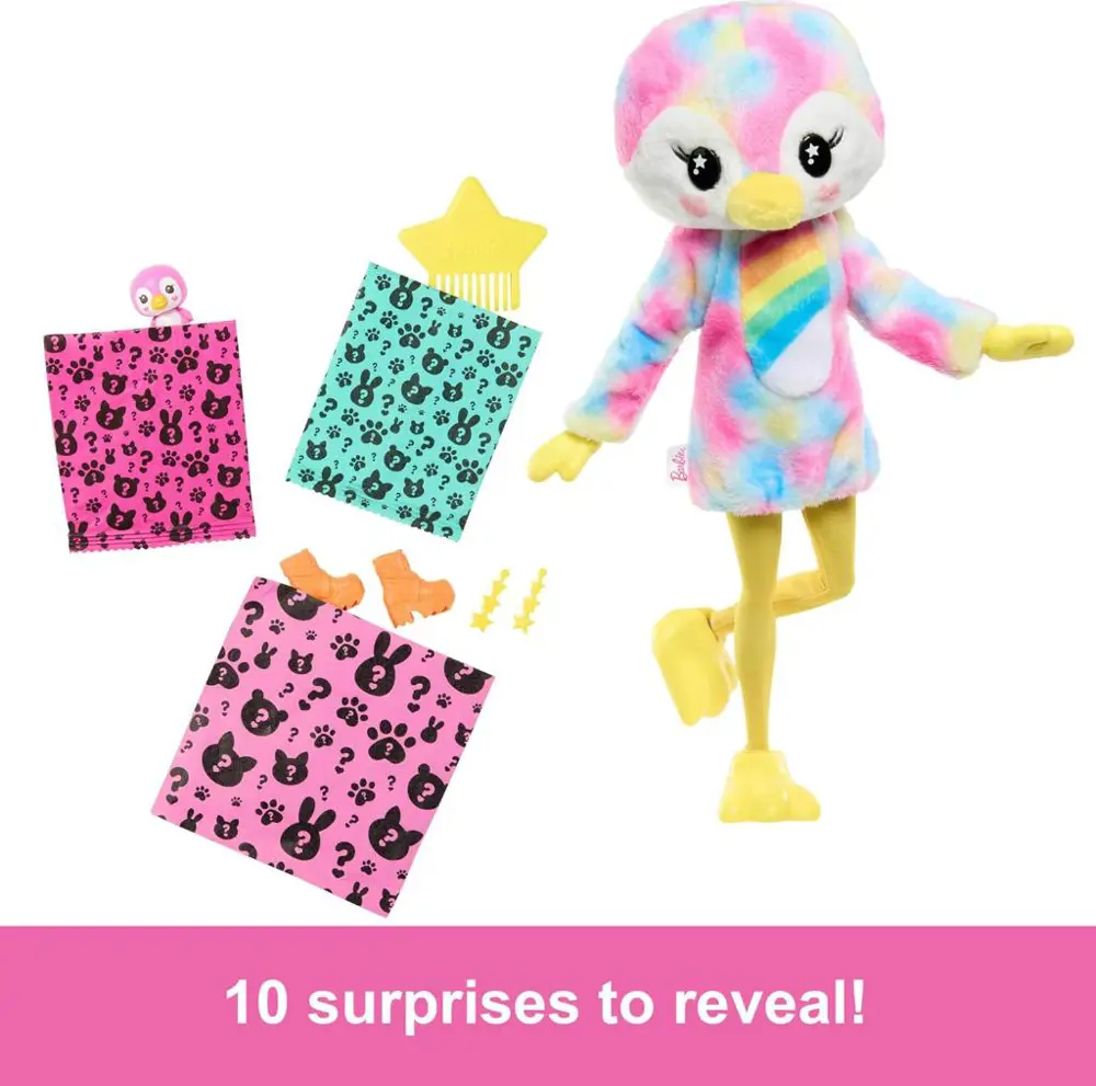 Barbie Cutie Reveal Color Dream Series - Penguin HRK40 Barbie Cutie Reveal Color Dream Series - Penguin HRK40