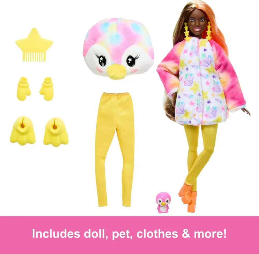 Barbie Cutie Reveal Color Dream Series - Penguin HRK40 Barbie Cutie Reveal Color Dream Series - Penguin HRK40