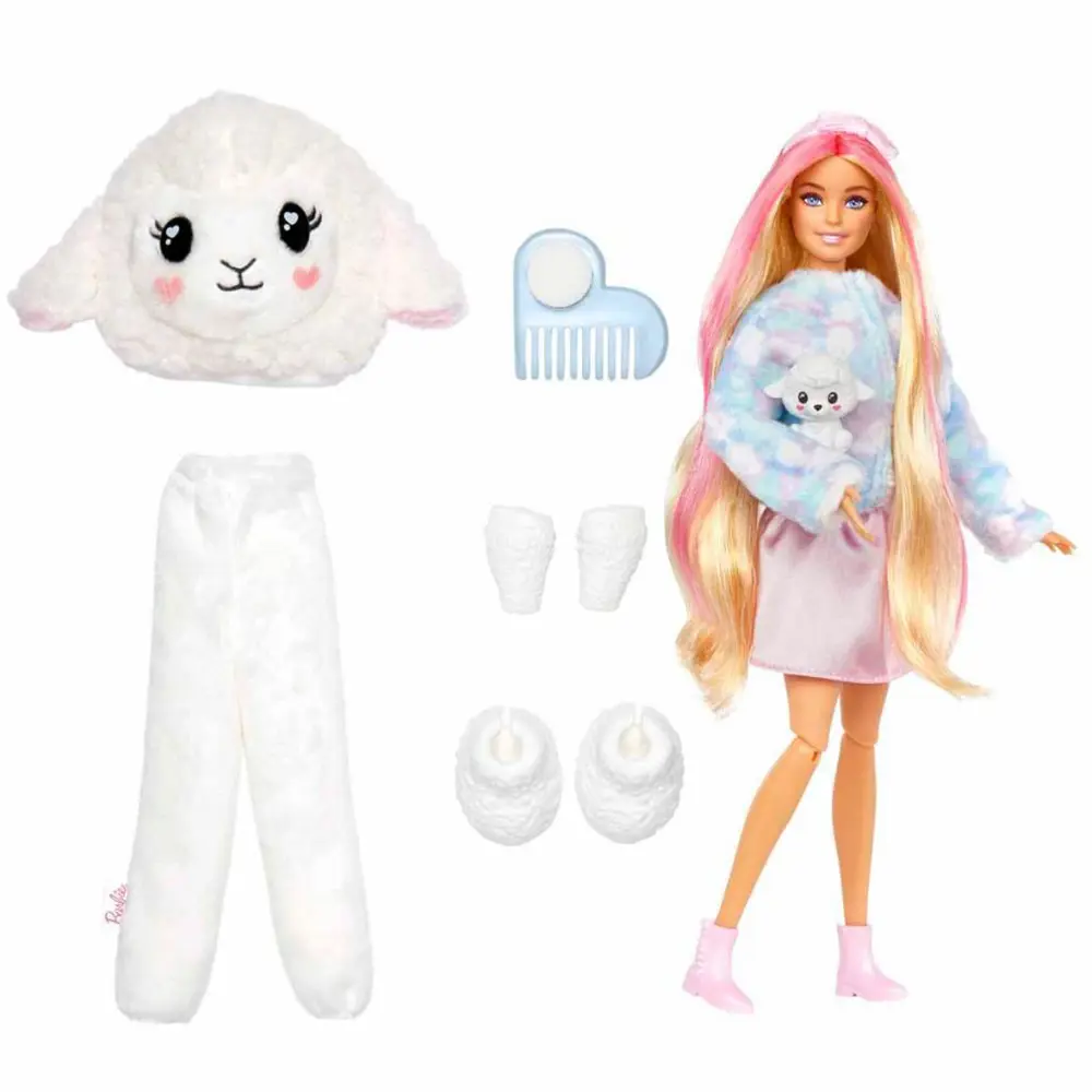 Barbie Cutie Reveal Sevimli Kostümler Serisi - Lamb Doll HKR02-HK Barbie Cutie Reveal Sevimli Kostümler Serisi - Lamb Doll HKR02-HK