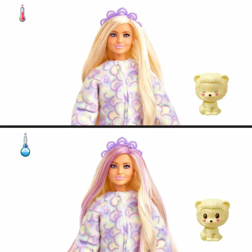 Barbie Cutie Reveal Sevimli Kostümler Serisi - Lion Doll HKR02-HK