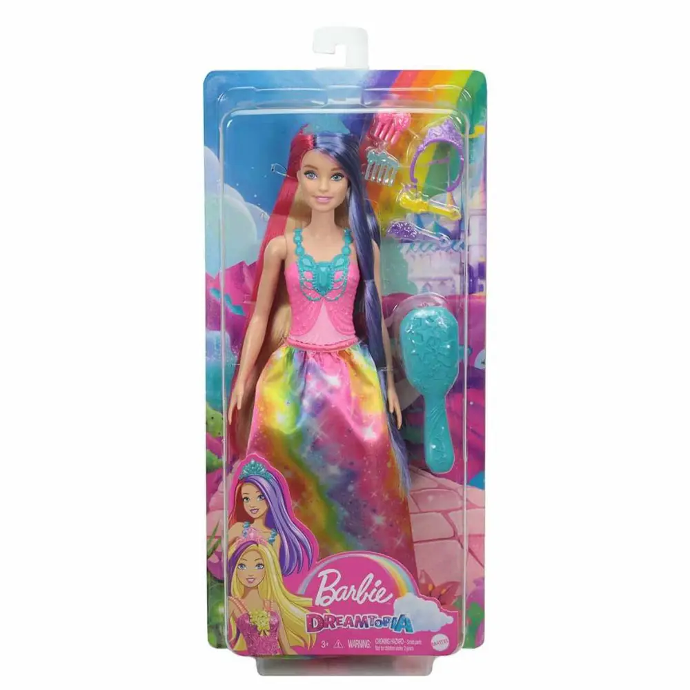 Barbie Dreamtopia Uzun Saçlı Bebekler Prenses GTF37-GTF38