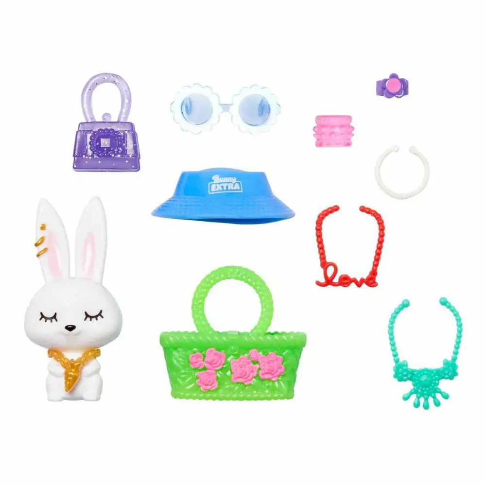 Barbie Extra Mavi Etekli Bebek HDJ45 Barbie Extra Mavi Etekli Bebek HDJ45