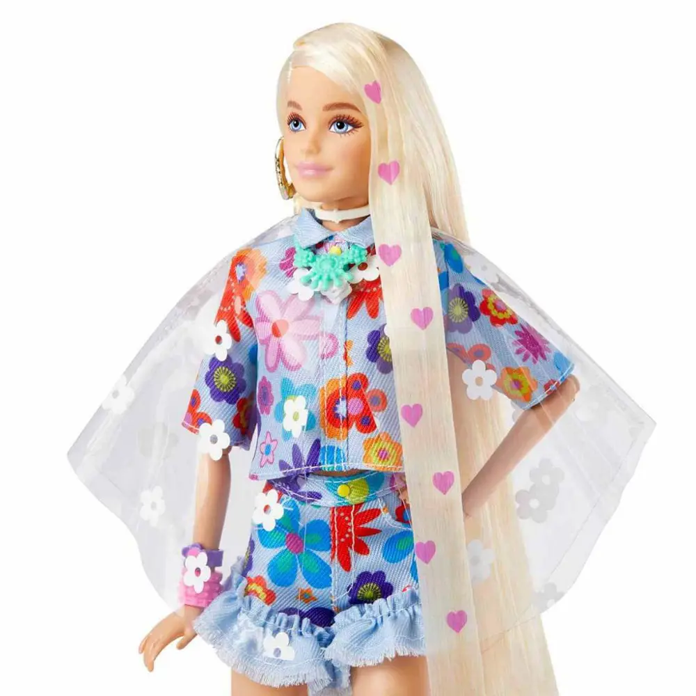 Barbie Extra Mavi Etekli Bebek HDJ45 Barbie Extra Mavi Etekli Bebek HDJ45
