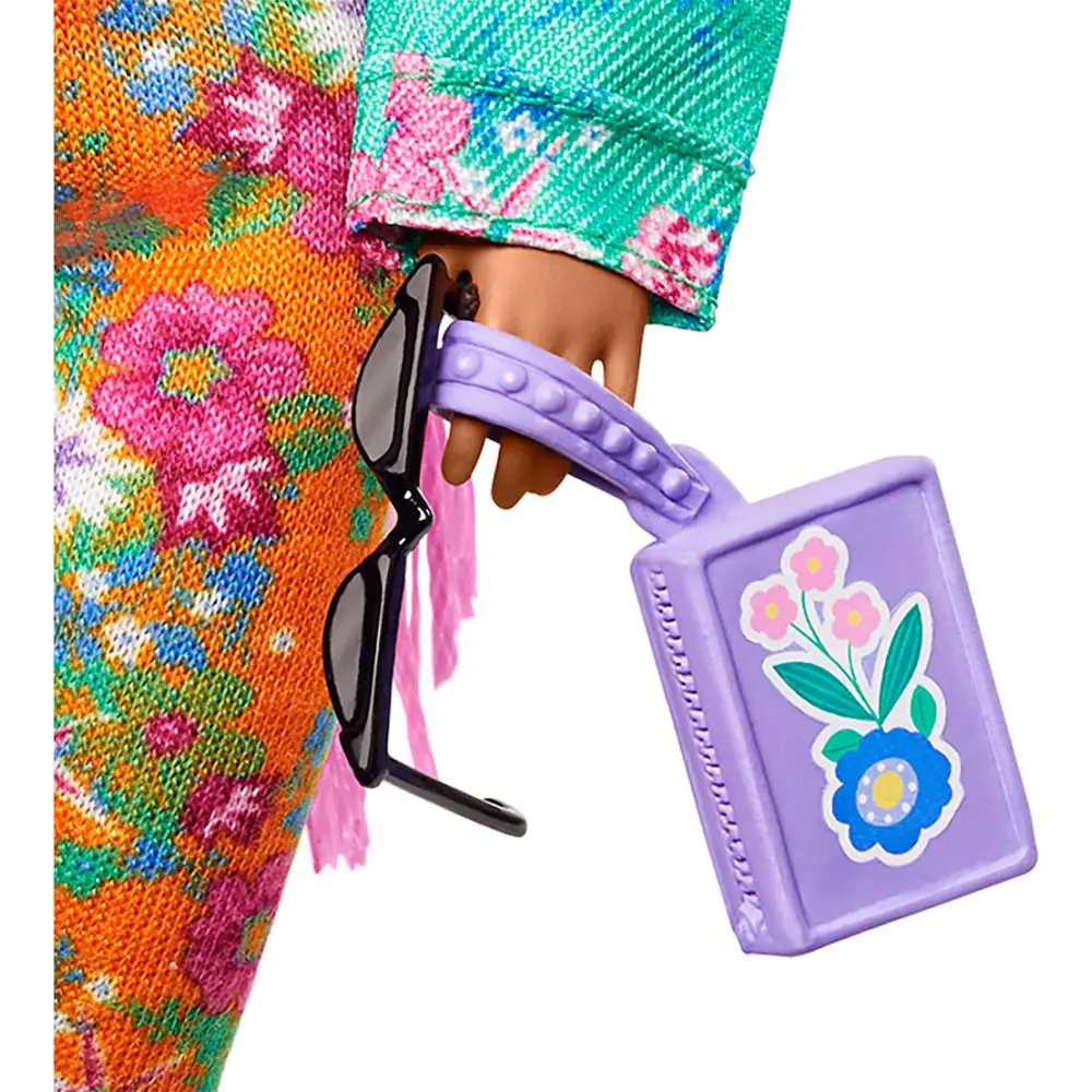 Barbie Extra Pembe Örgü Saçlı Bebek GXF09 Barbie Extra Pembe Örgü Saçlı Bebek GXF09