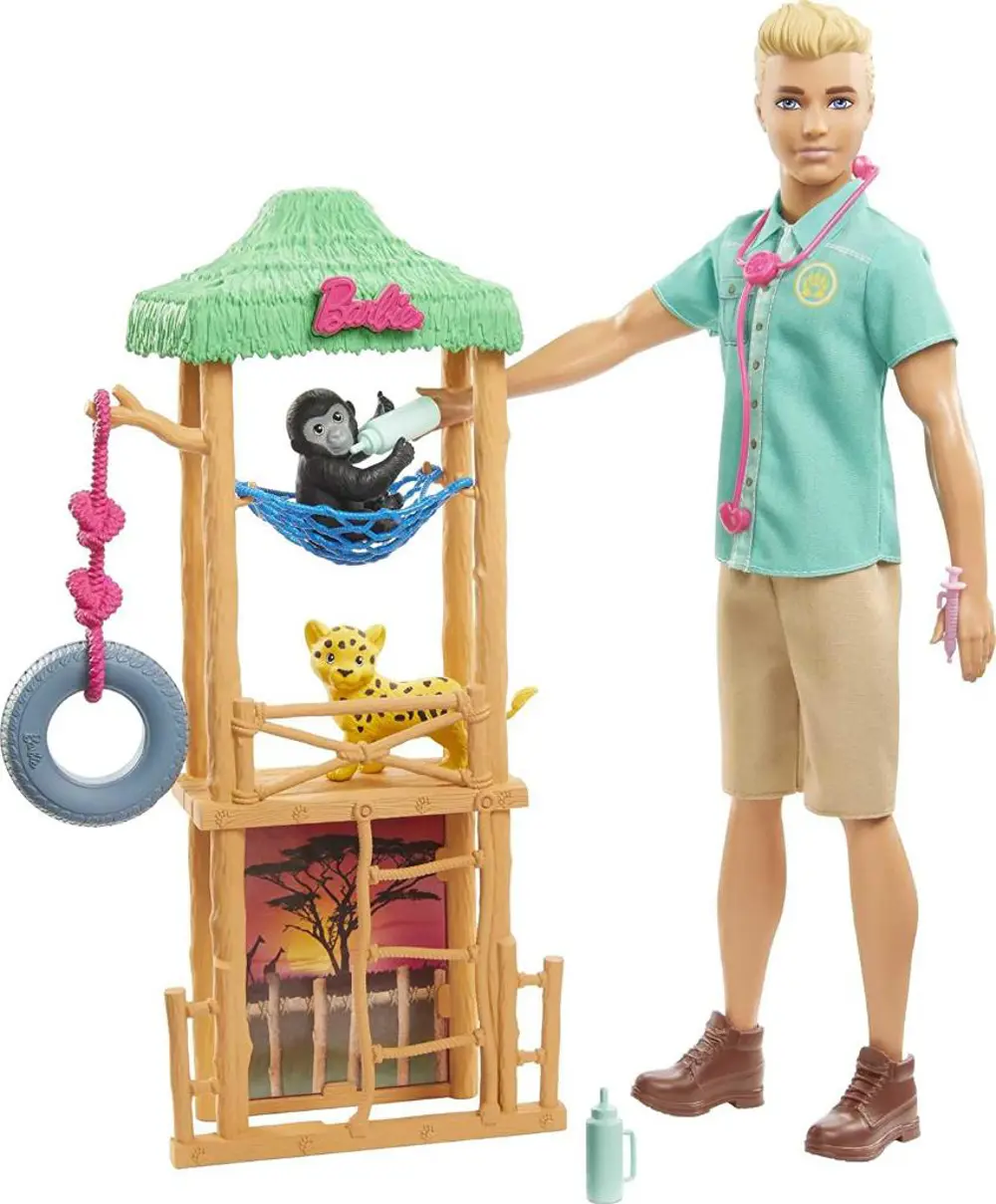 Barbie Ken Ve Meslekleri Oyun Setleri GJM32-GJM33