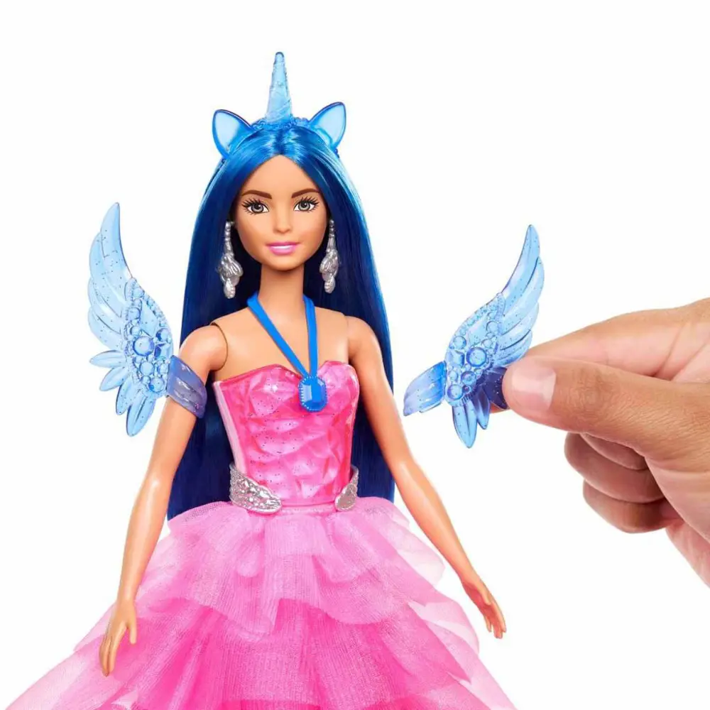 Barbie Mavi Saçlı Prenses Bebek HRR16 Barbie Mavi Saçlı Prenses Bebek HRR16