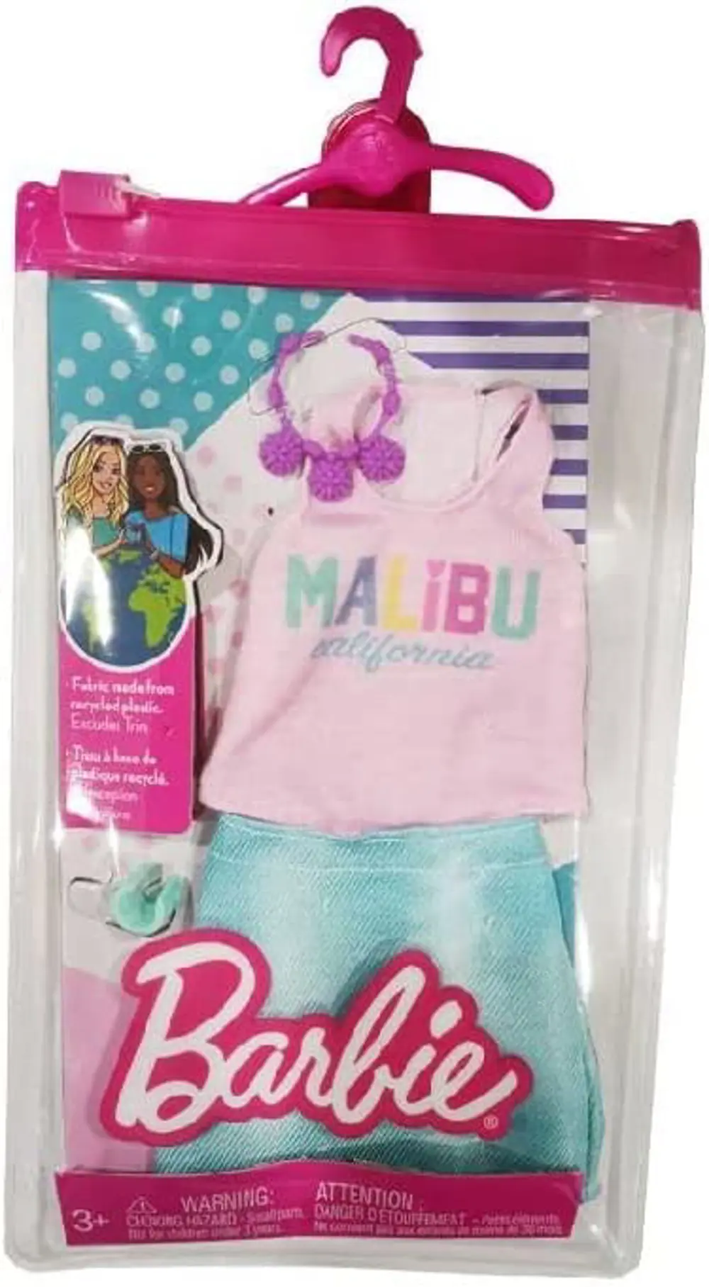 Barbie Moda Paketi Aksesuarlı Elbise GWC27-HBV35