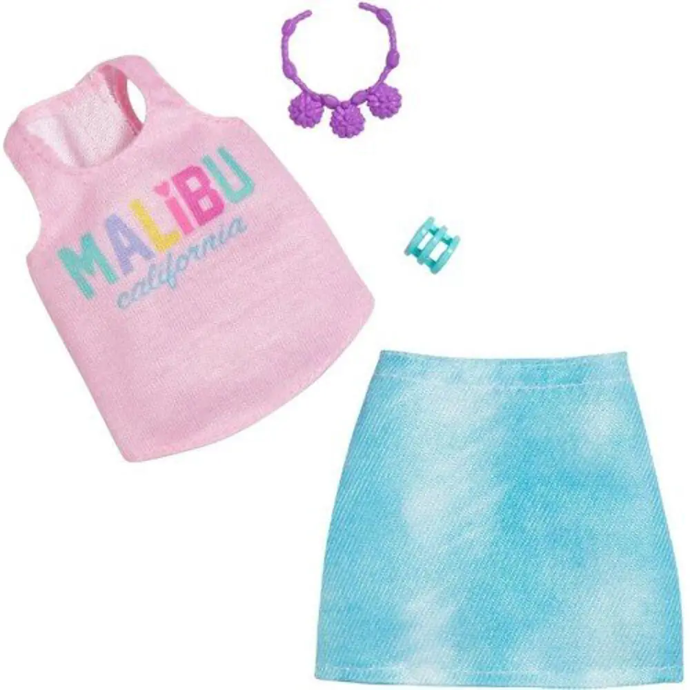 Barbie Moda Paketi Aksesuarlı Elbise GWC27-HBV35