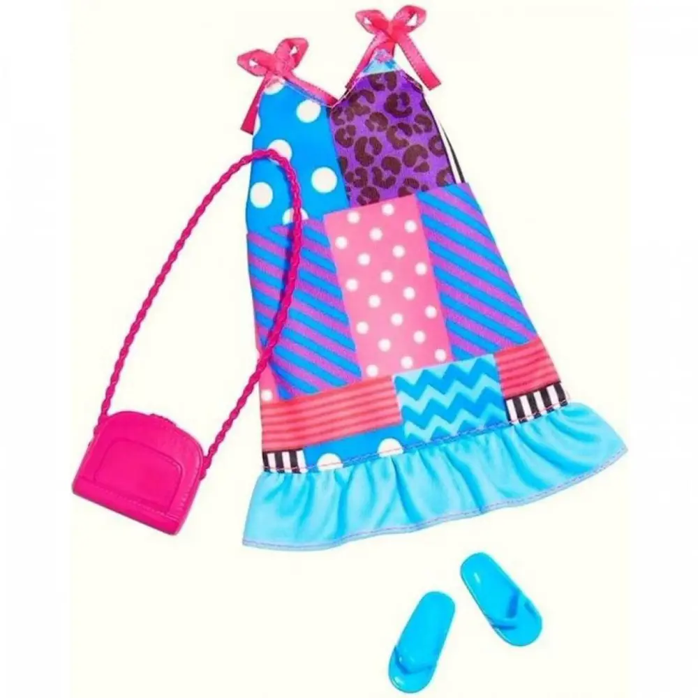 Barbie Moda Paketi Aksesuarlı Elbise GWC27-HBV36