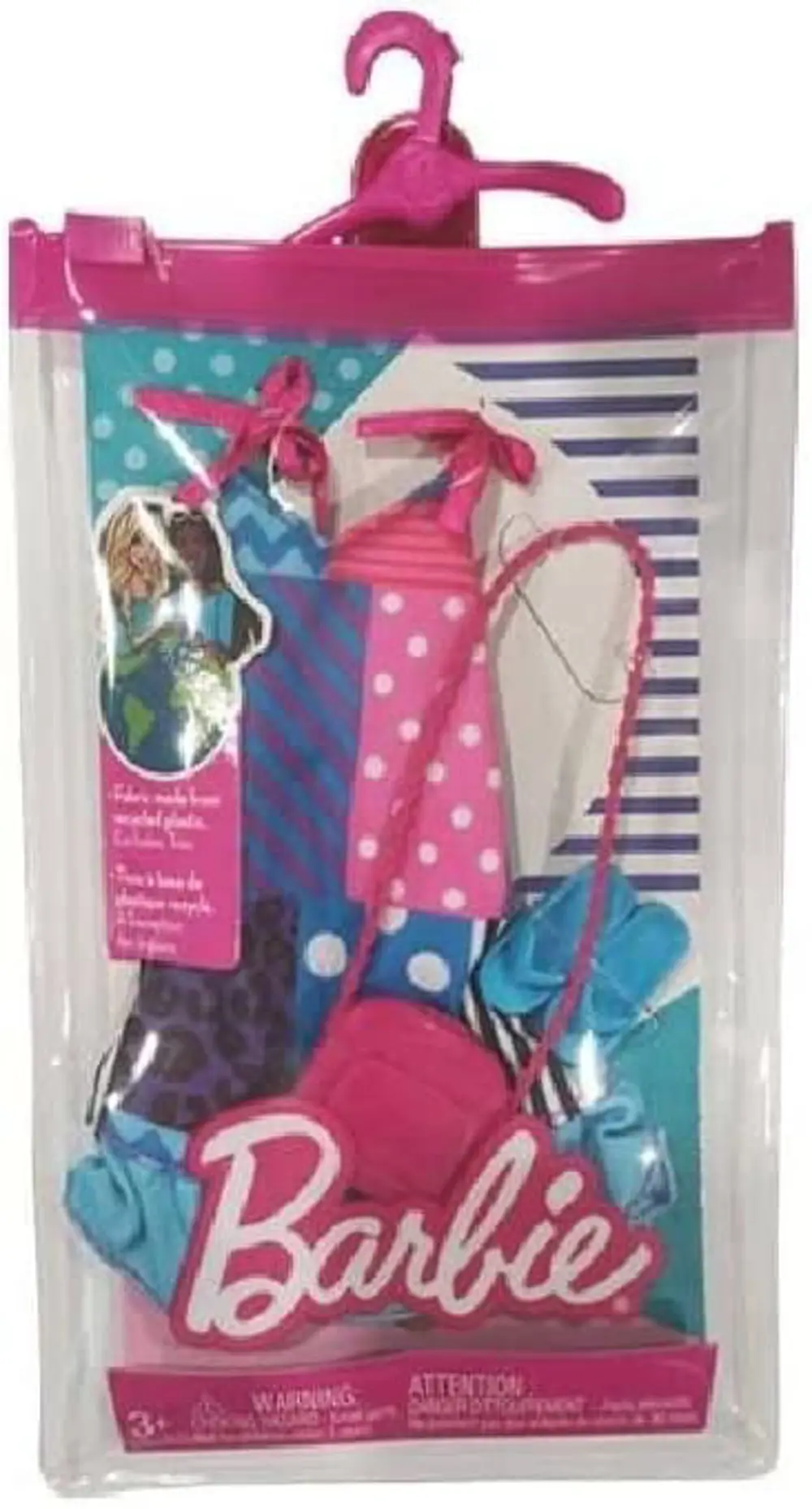 Barbie Moda Paketi Aksesuarlı Elbise GWC27-HBV36