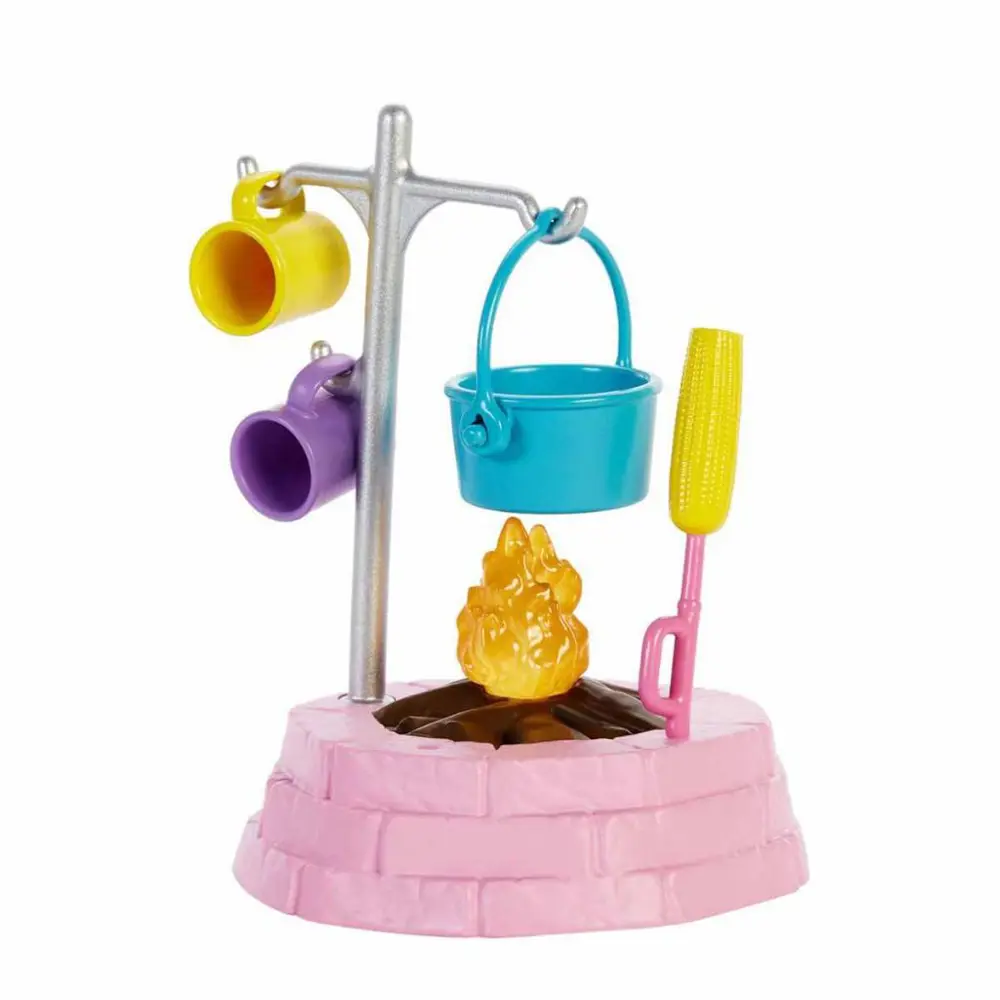 Barbie nin Kız Kardeşleri Kampa Gidiyor Oyun Seti HDF69-HDF71 Barbie nin Kız Kardeşleri Kampa Gidiyor Oyun Seti HDF69-HDF71