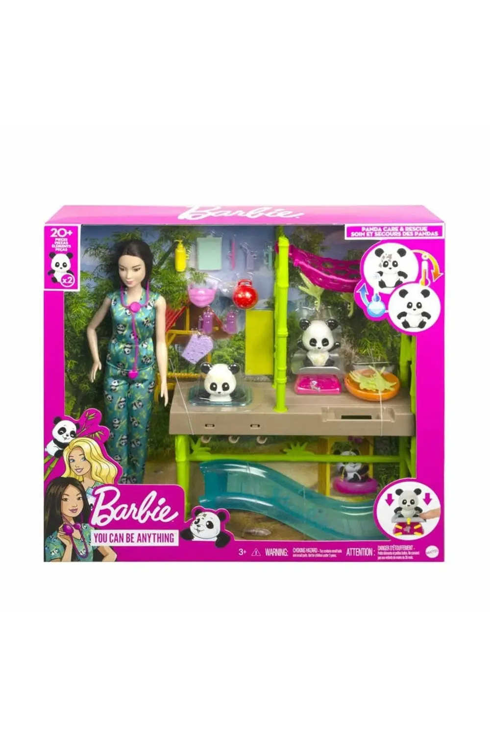 BARBİE PANDA BAKIM OYUN SETİ 3 BARBİE PANDA BAKIM OYUN SETİ 3