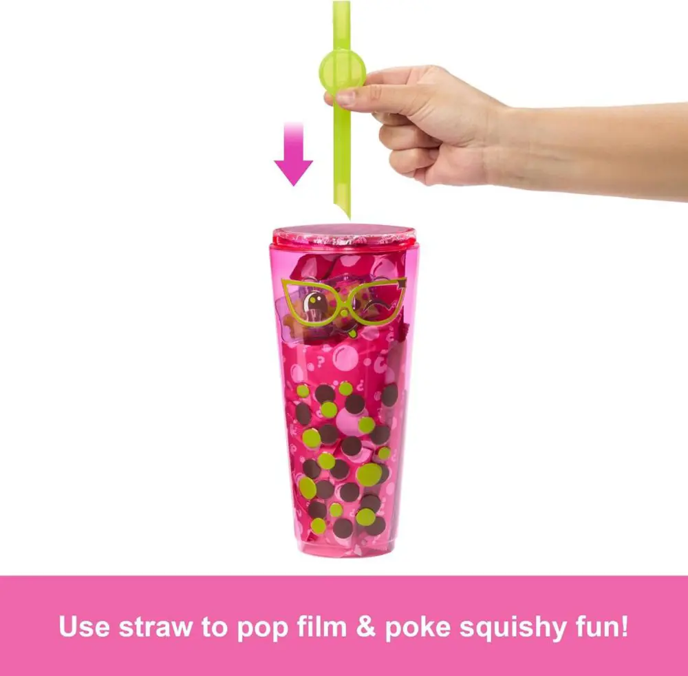 Barbie Pop Reveal Bubble Tea Serisi Berry Bills HTJ18-HTJ20 Barbie Pop Reveal Bubble Tea Serisi Berry Bills HTJ18-HTJ20