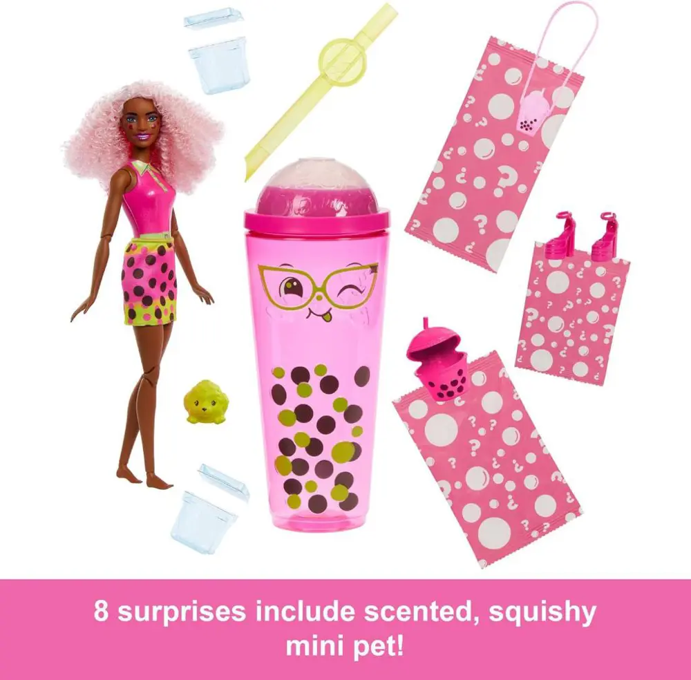 Barbie Pop Reveal Bubble Tea Serisi Berry Bills HTJ18-HTJ20 Barbie Pop Reveal Bubble Tea Serisi Berry Bills HTJ18-HTJ20