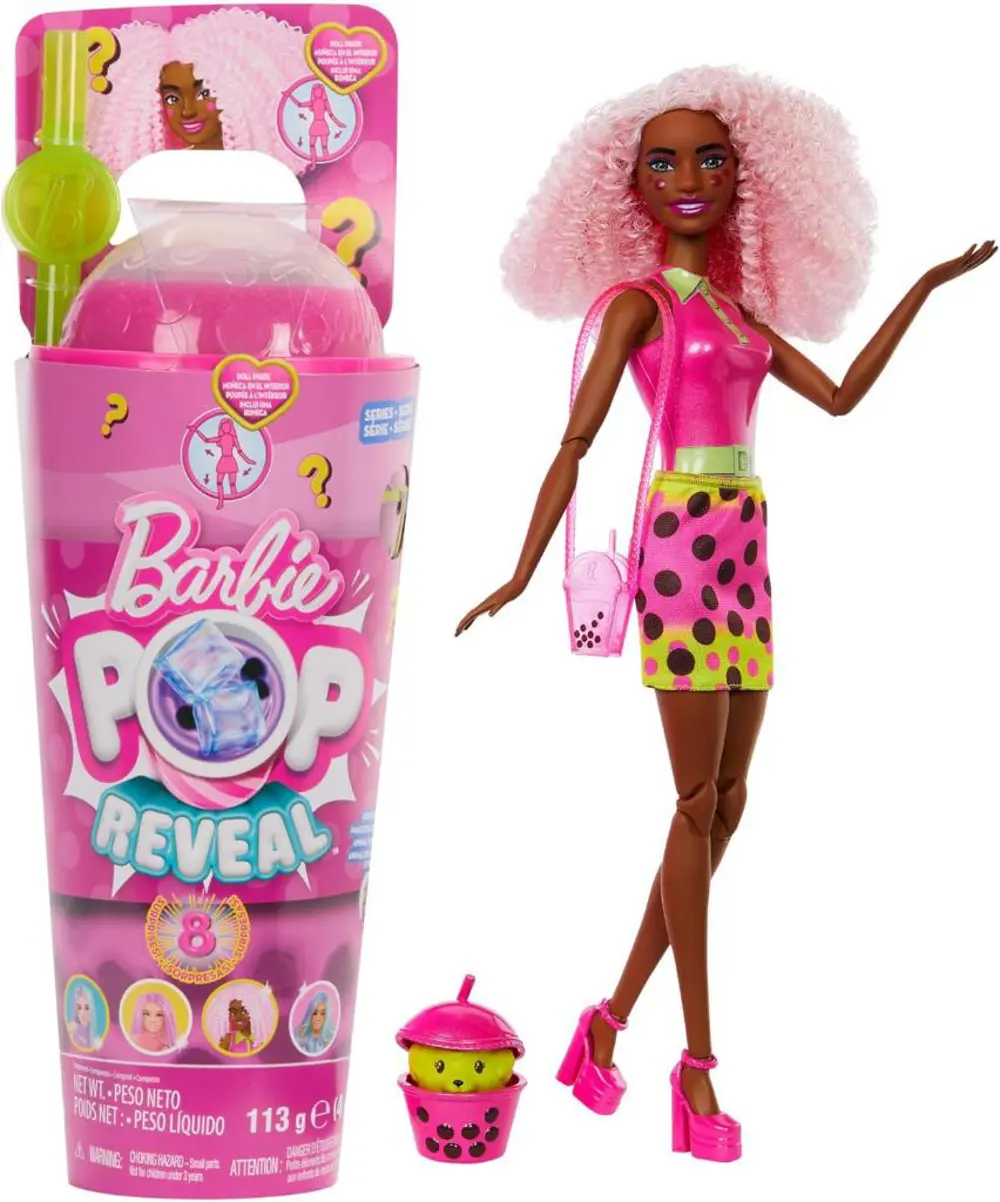 Barbie Pop Reveal Bubble Tea Serisi Berry Bills HTJ18-HTJ20 Barbie Pop Reveal Bubble Tea Serisi Berry Bills HTJ18-HTJ20