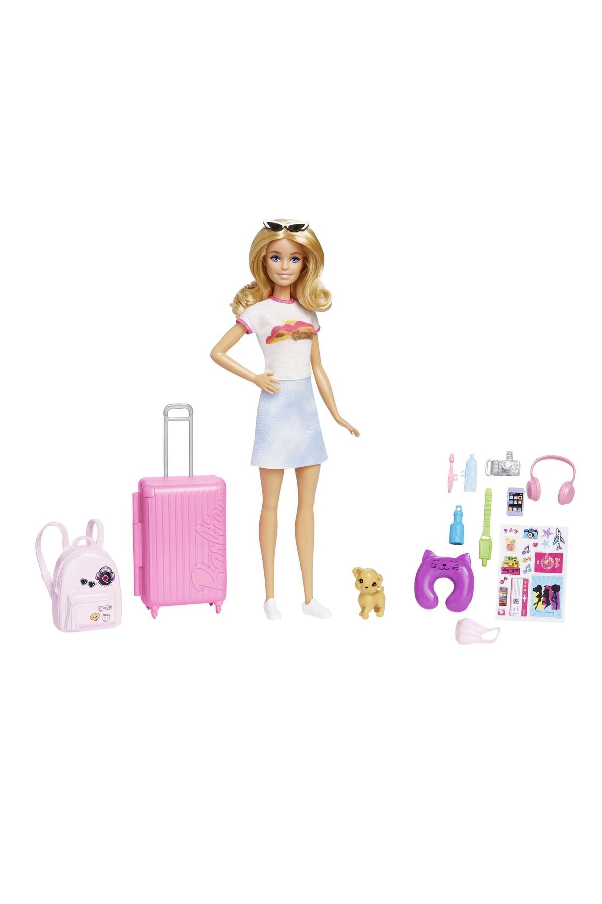 BARBIE SEYAHATTE BEBEĞİ VE AKSESUARLARI HJY-18