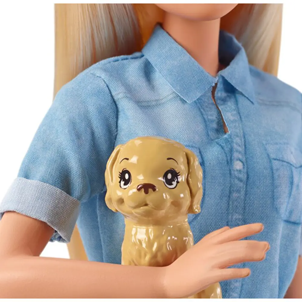 Barbie Seyahatte Bebeği ve Aksesuarları FWV25