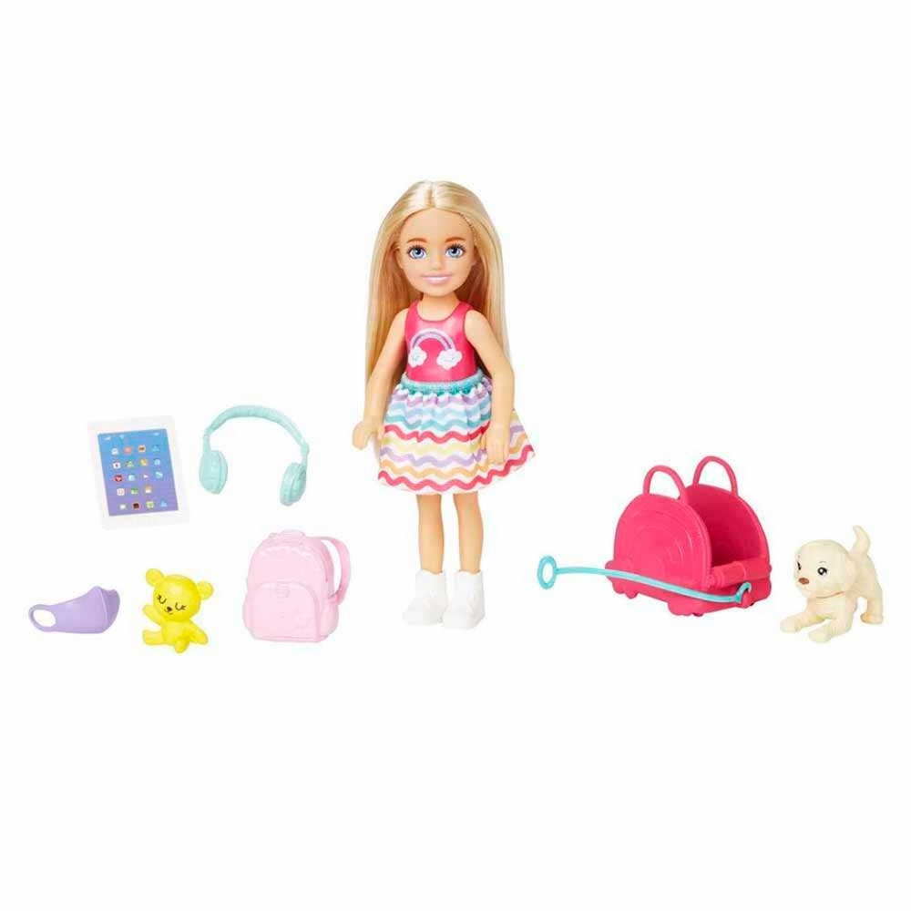 Barbie Seyahatte Chelsea Bebek Ve Aksesuarları