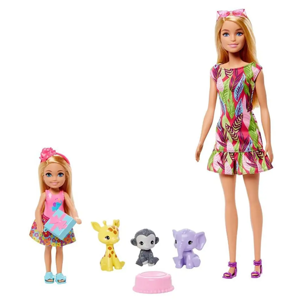 Barbie ve Chelsea Kayıp Doğum Günü Oyun Seti GTM82
