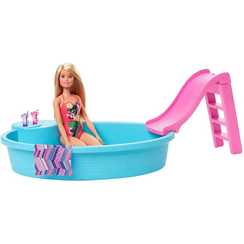 Barbie ve Eğlenceli Havuzu GHL91