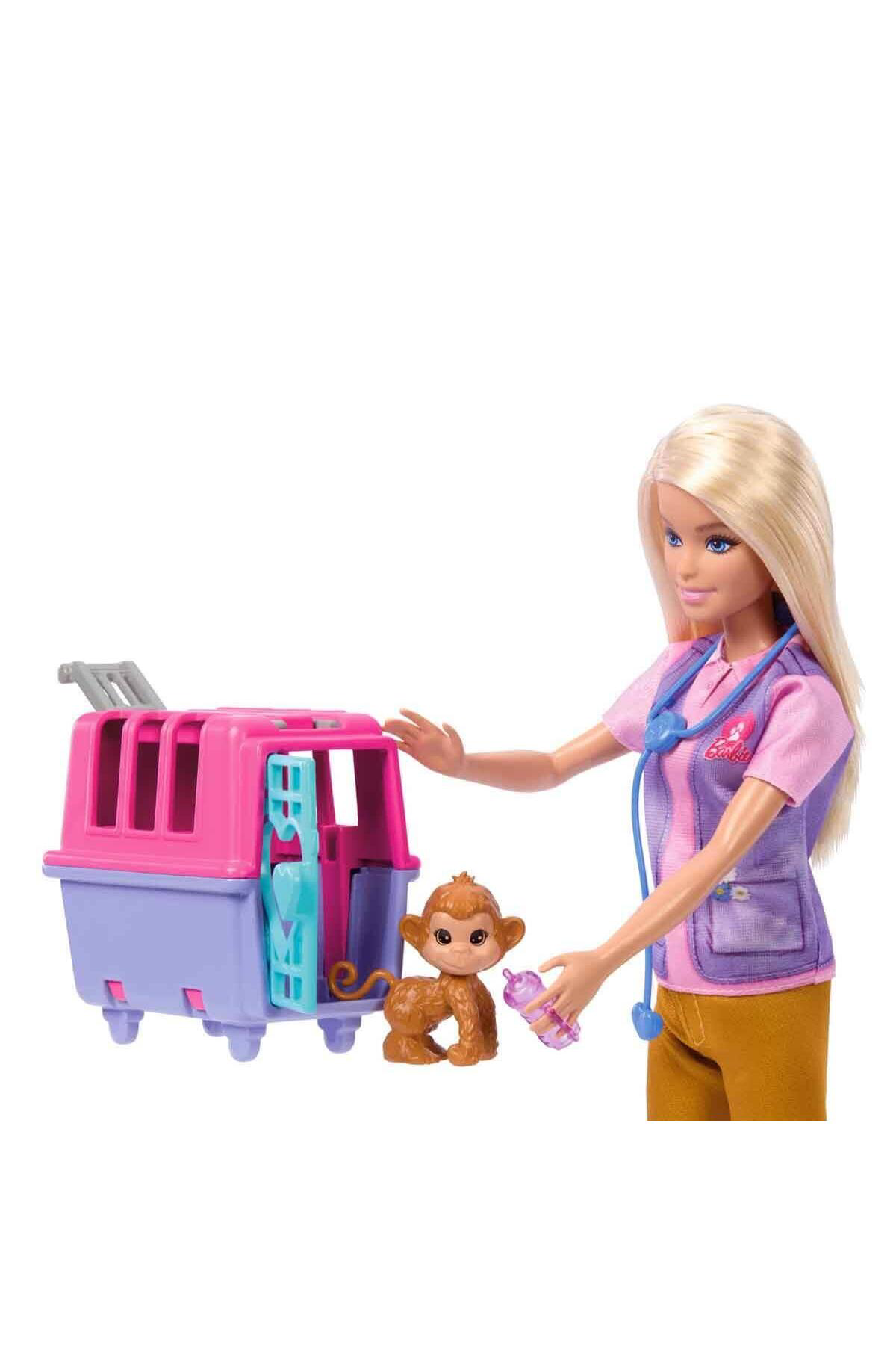 Barbie Veteriner Mini Oyun Seti Hrg50