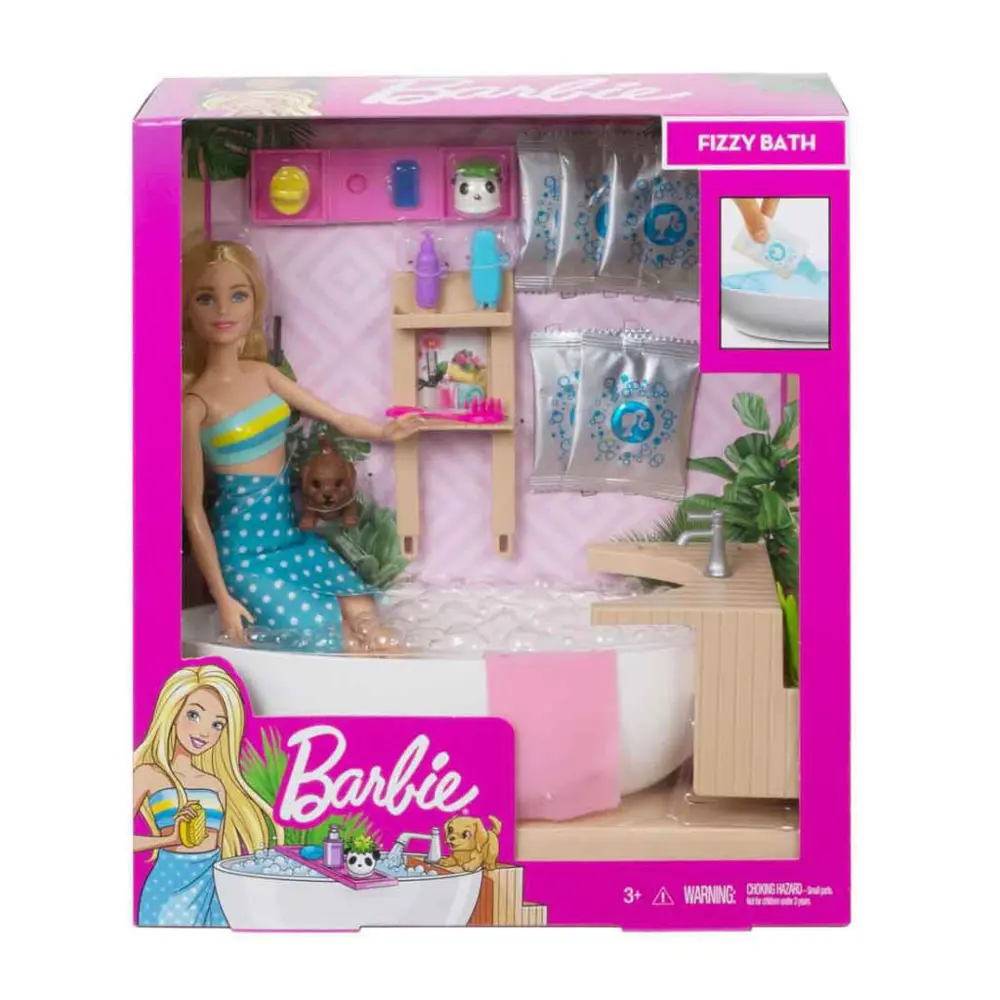 Barbie Welness Işıltı Dolu Spa Günü Oyun Seti HCM82