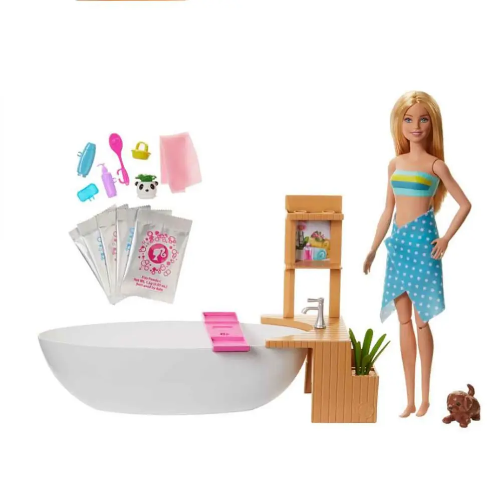 Barbie Welness Işıltı Dolu Spa Günü Oyun Seti HCM82