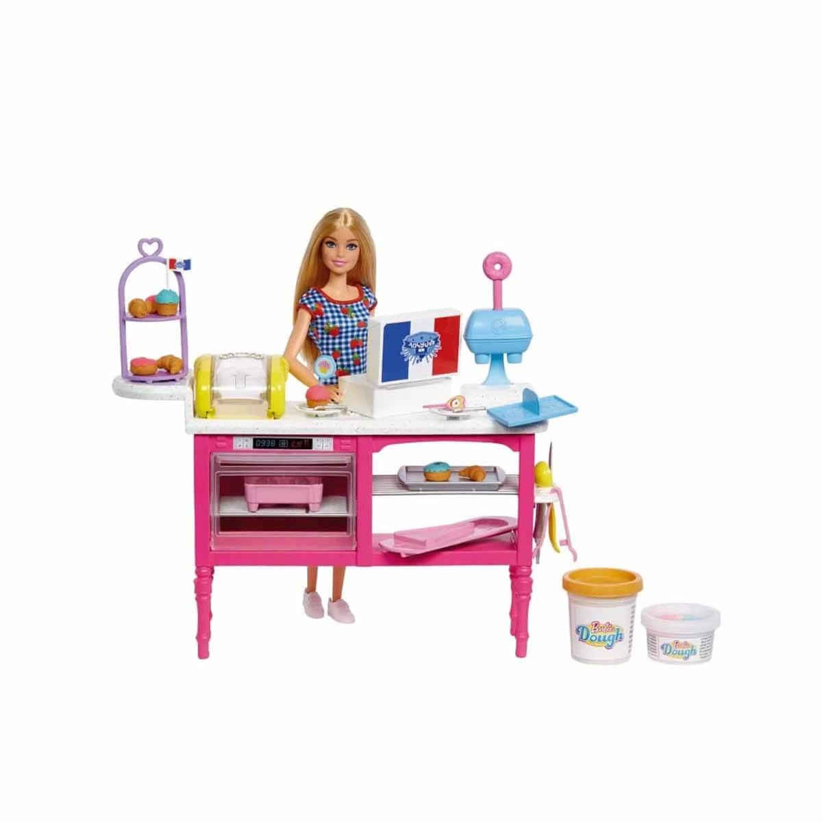 Barbie'nin Eğlenceli Kafesi Oyun Seti HJY19 Barbie'nin Eğlenceli Kafesi Oyun Seti HJY19
