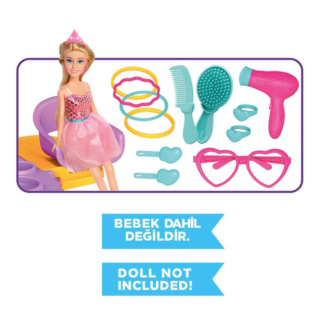 Barbie'nin Güzellik Seti Sırt Çantası Barbie'nin Güzellik Seti Sırt Çantası