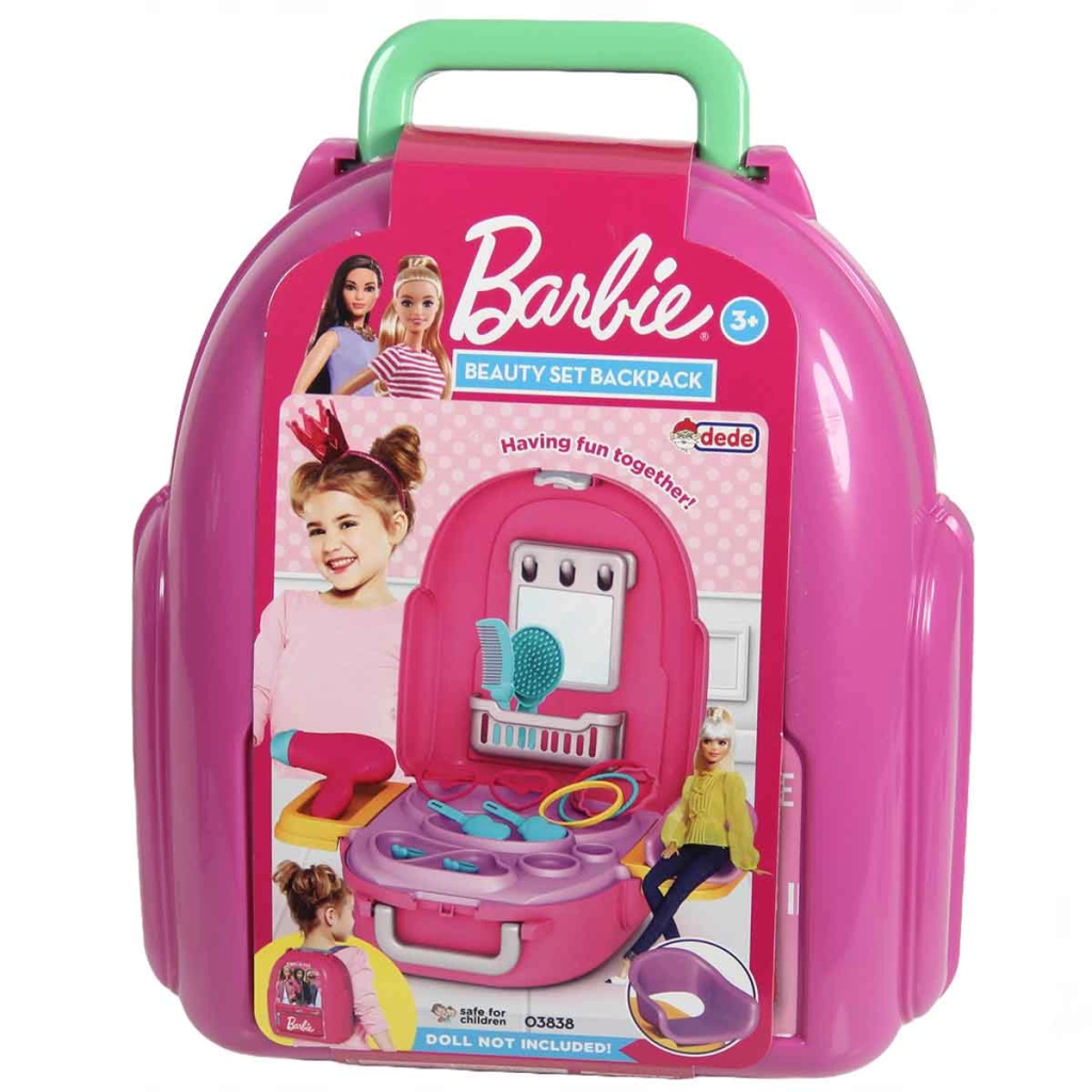 Barbie'nin Güzellik Seti Sırt Çantası Barbie'nin Güzellik Seti Sırt Çantası