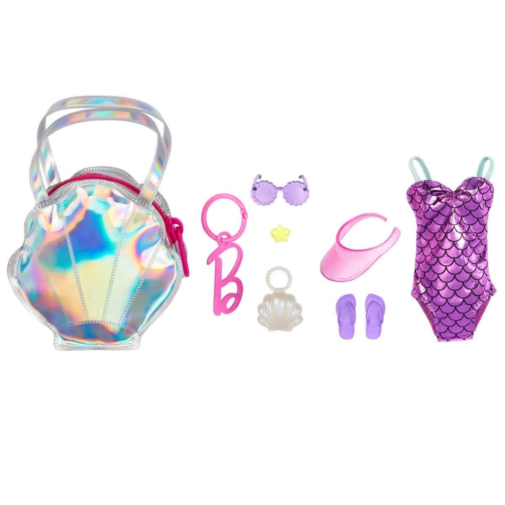 Barbie’nin Mini Çanta Aksesuarları HJT42 - Plaj Günü Barbie’nin Mini Çanta Aksesuarları HJT42 - Plaj Günü
