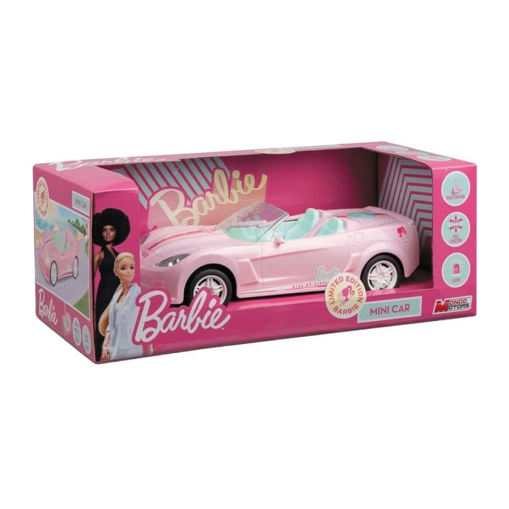 Barbie'nin Mini Rüya Arabası Uzaktan Kumandalı 27mhz Işıklı Barbie'nin Mini Rüya Arabası Uzaktan Kumandalı 27mhz Işıklı