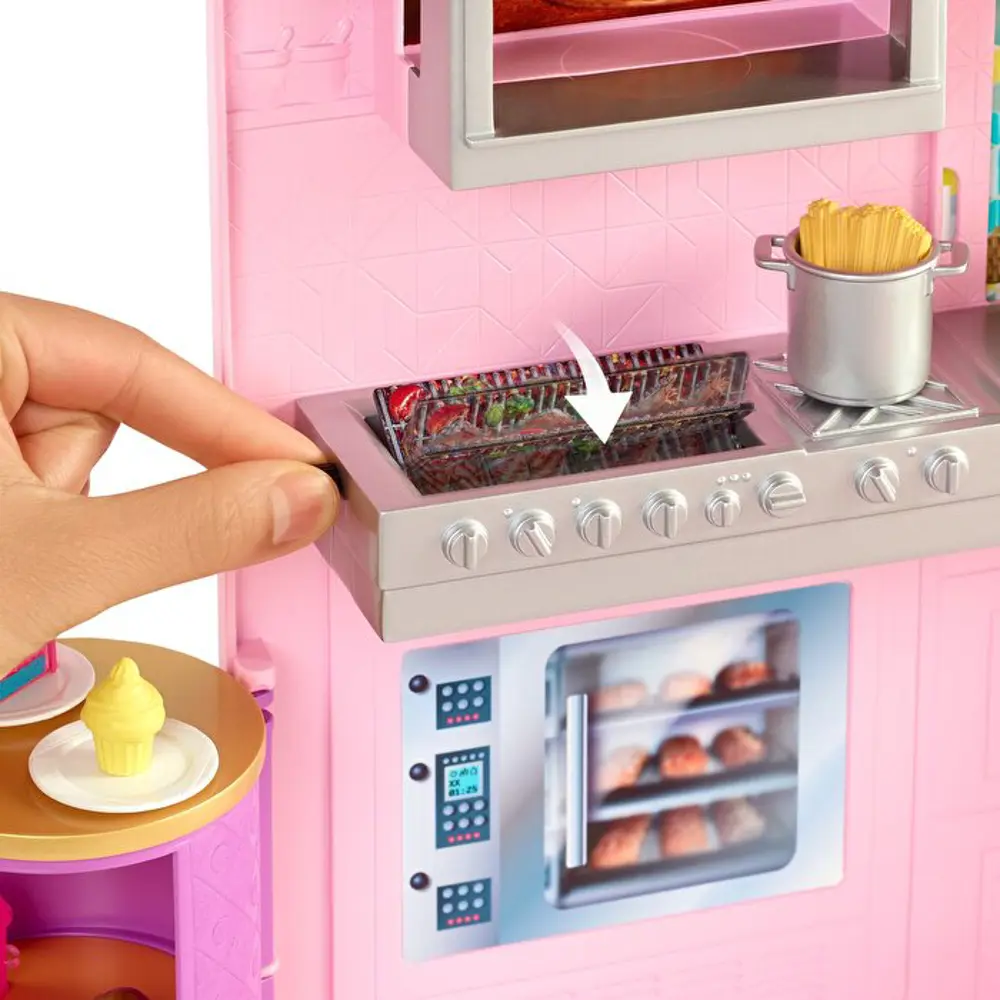 Barbie'nin Muhteşem Restoranı Oyun Seti GXY72