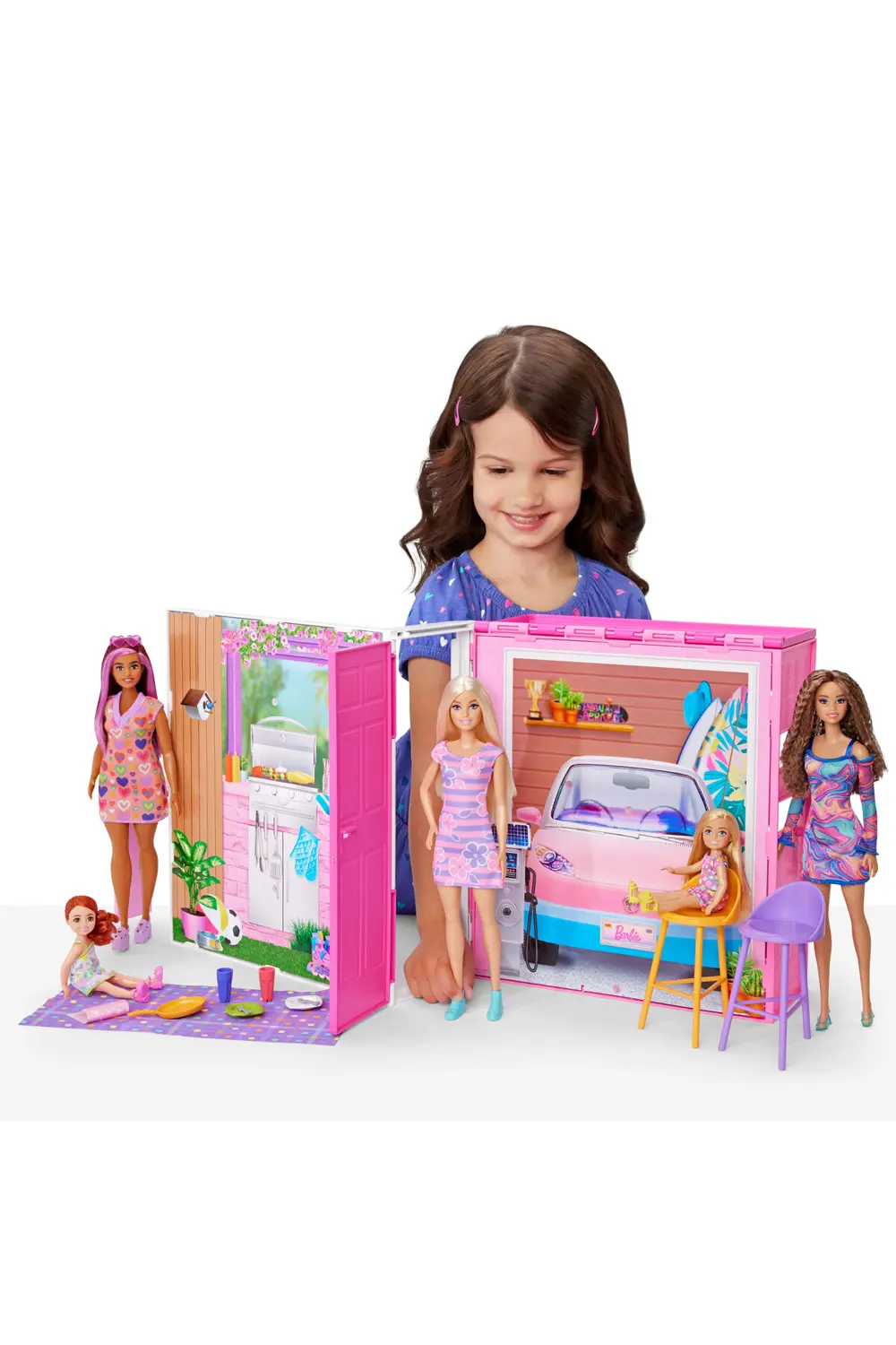 BARBİENİN PORTATİF EVİ BEBEK DAHİL 2 BARBİENİN PORTATİF EVİ BEBEK DAHİL 2