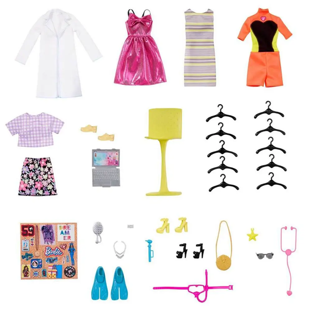 Barbie'nin Rüya Dolabı Oyun Seti GBK10