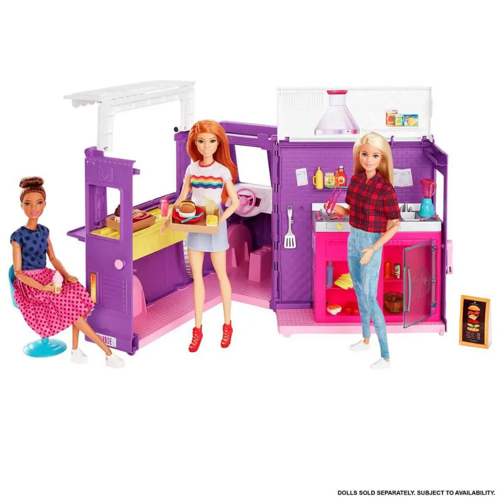 Barbie'nin Yemek Arabası GMW07 Barbie'nin Yemek Arabası GMW07